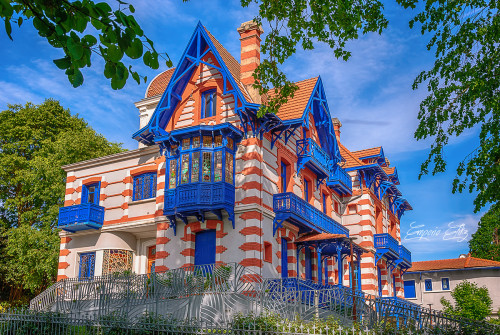 Villa Vincenette, Arcachon, France. c1895 Architect: Eugène OrmièresFollow me on Instagram https://w