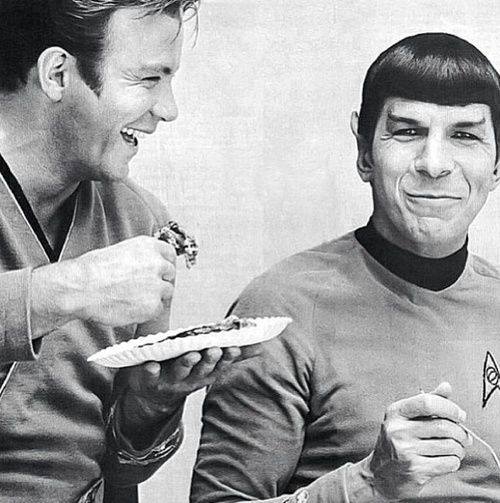 Kirk can even make a Vulcan smile porn pictures