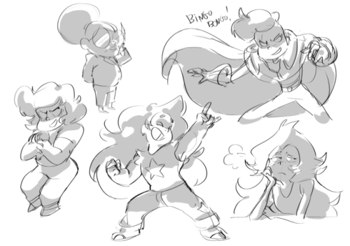 XXX ro-kyu:Here a few Steven Universe sketch photo