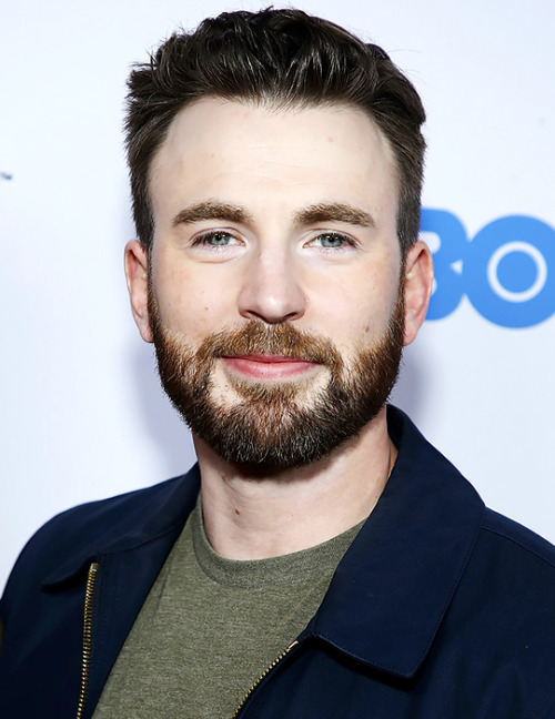 beardedchrisevans: Chris Evans attends the opening night screening of “Sell By” during NewFest Film 