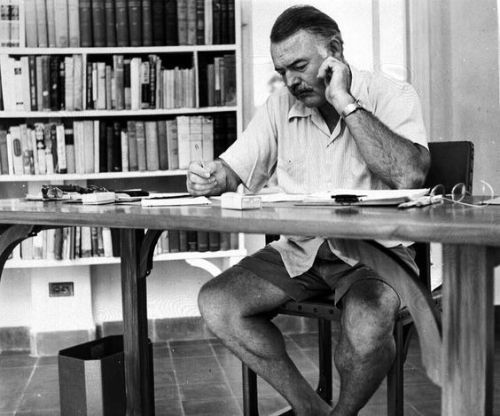 speakspeak:Timeless Cool: Ernest Hemingway