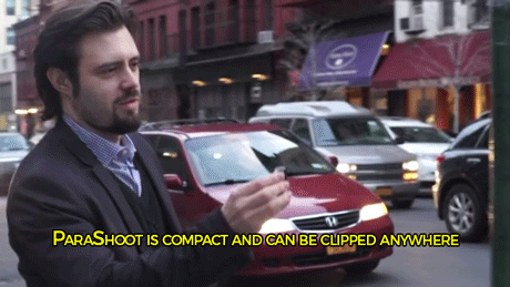 sizvideos:  Capture life on the go with ParaShoot, the smart wearable video camera.