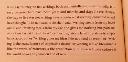 dorothea-rising: “What is ‘Not Writing,’” Anne Boyer