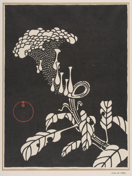 heaveninawildflower: Coxcomb plant (early 1930′s) by Yoshijiro Urushibara (Japanese, 1888 - 19