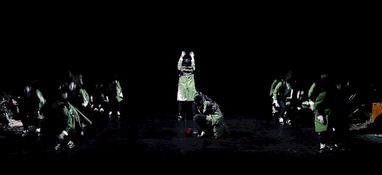 kawausotechico-caro-blog:190324 坂道TV 欅坂46 黒い羊 GIF