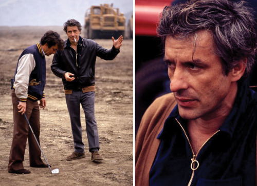 John Cassavetes shooting A Woman Under the Influence in 1974.