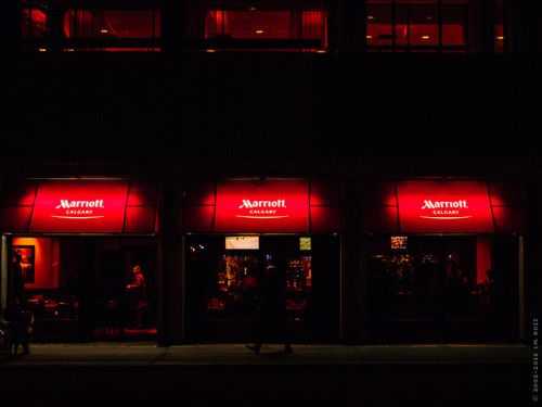 yyc, by night.