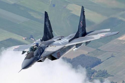 bmashina:Polish MiG-29A from the 23rd tactical air base