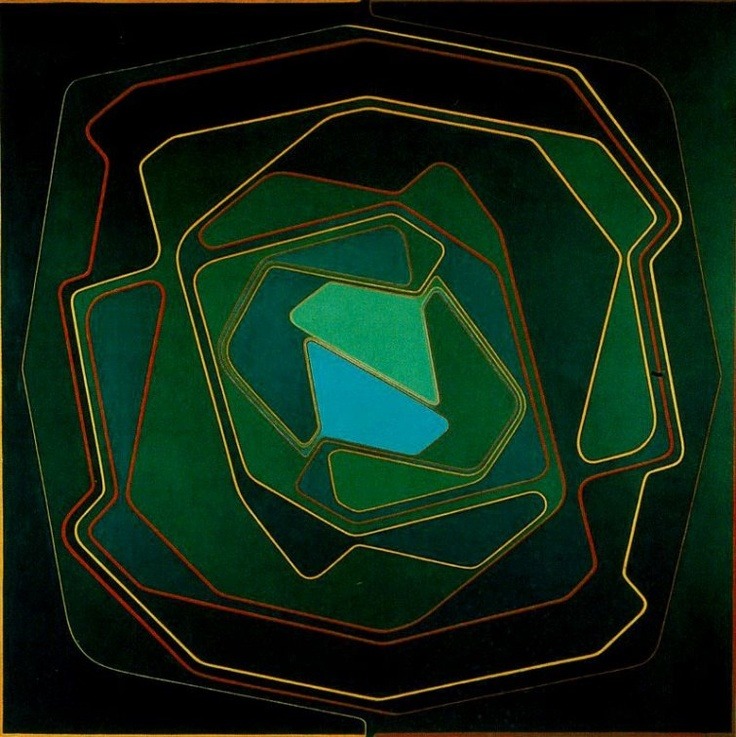 elakana9:  Monroy I  (1974)Pablo Palazueloprints by this artist at Amazon