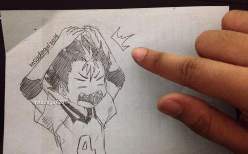 Porn Pics msadagal:  HAIKYUU!!! Hand poking meme 8D