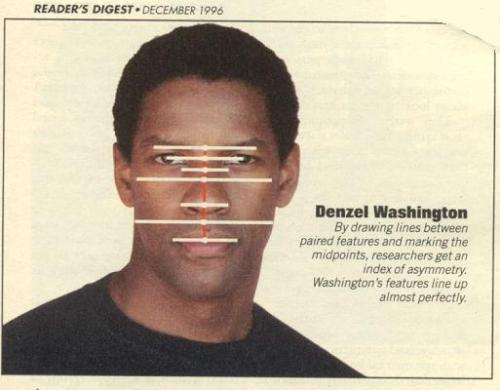 oldfilmsflicker:Scientific proof that Denzel Washington is the most attractive man ever