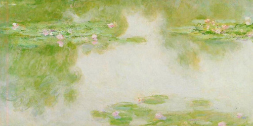 hirohamada:water lilies; claude monet