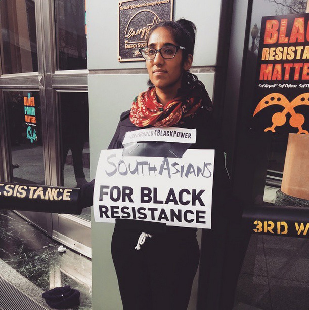 rhydonmyhardon:1/16/15 Protesters from the “3rd World 4 Black Power” movement