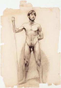 grundoonmgnx:   Edvard Munch: Standing Nude