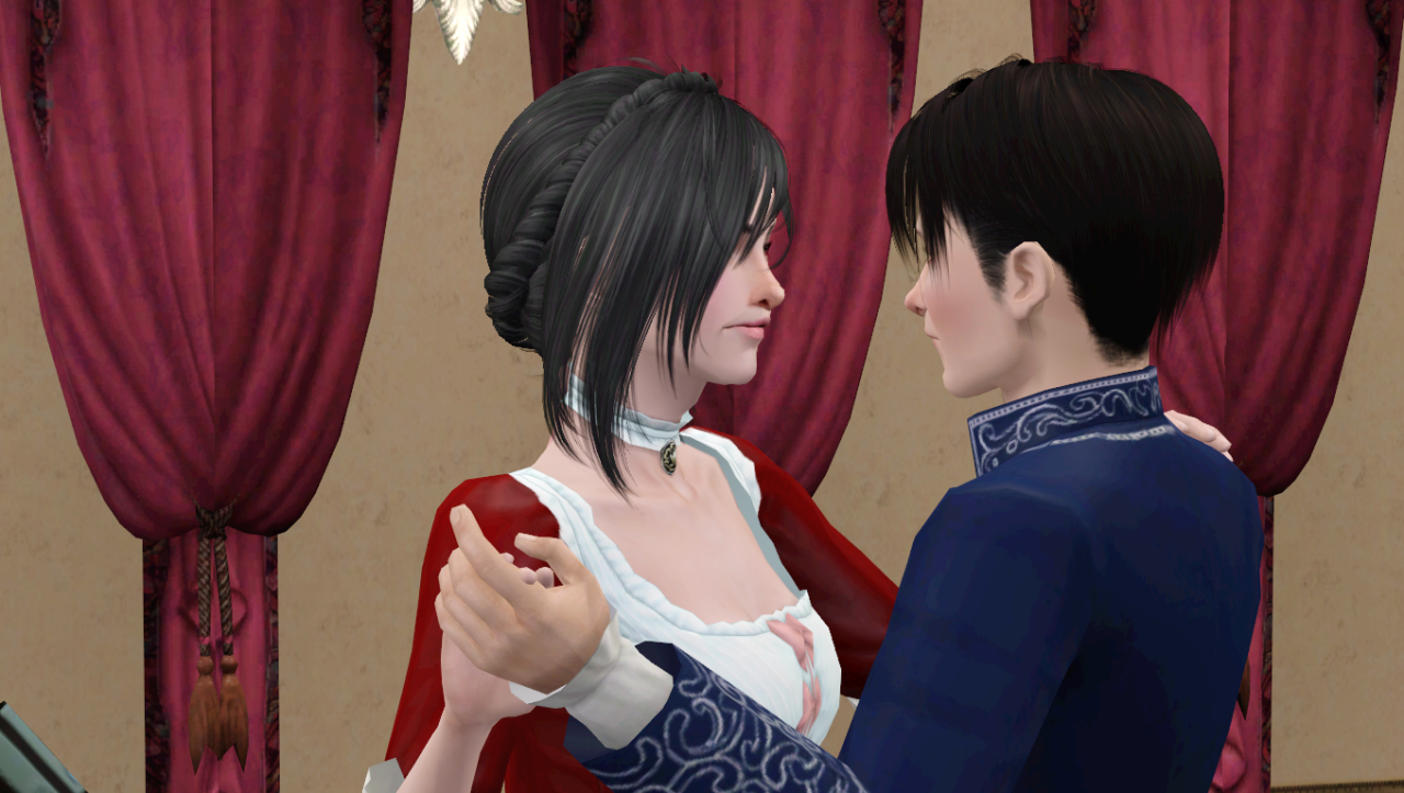 hazelmintsims:  “I see those boots of yours added a few centimeters of height.”“Shut