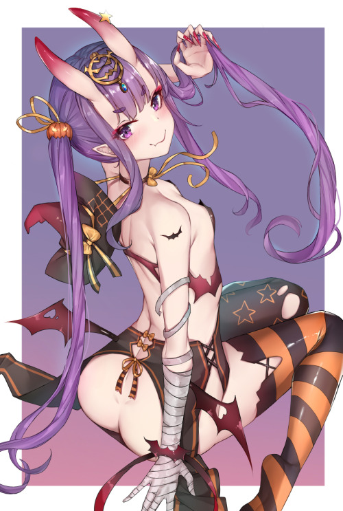 ハロウィン~～～～～！！ sherryQQwww.pixiv.net/artworks/85351322