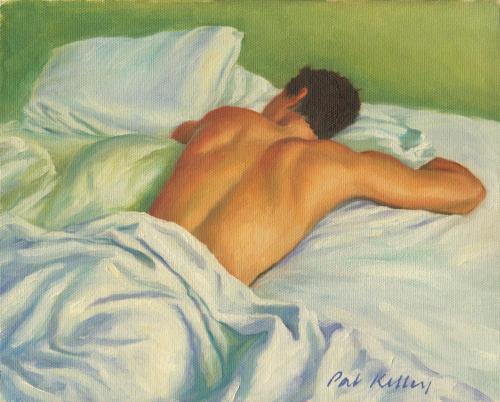 beyond-the-pale: Pat Kelley, Man in Bed