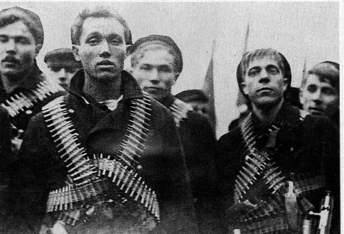 March 1, 1921 - Kronstadt Rebellion BeginsPictured - Bourgeois or Bolshevik, all bosses hang!The Rus