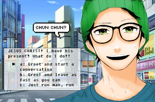 soranyu:  HnR Dating Sim: Preparing for Sensei's Birthday