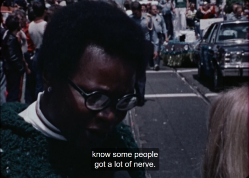 milfchellepfeiffer:Gay USA (1977) dir. Arthur J. Bressan Jr.