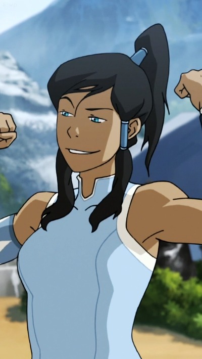 Porn Pics korra-warriorprincess:  Korra + musclesiPhone