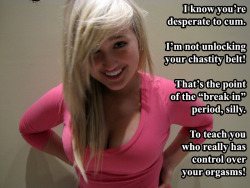 http://chastity-captions.tumblr.com