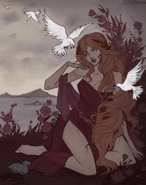 friendly-neighborhood-patriarch: nyxshadowhawk: Greek Mythology art by IrenHorrors! Nyx, Hecate, Sel