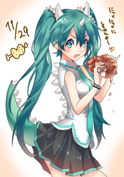 hatsune miku (vocaloid) drawn by yutoriro