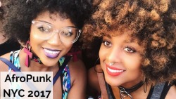 2frochicks:  Check out part 1 of our AfroPunk