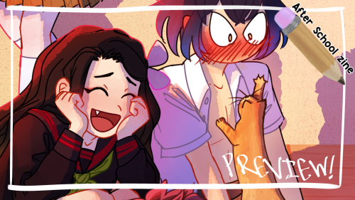 tahoumarus:preview of my second piece for the kny @afterschoolzine ! it features my precious baby fo