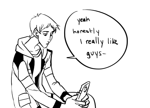 sabertoothwalrus: It’s been a while since I drew some pining Keith thank u Thomas Sanders for 