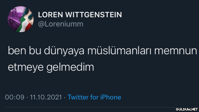 LOREN WITTGENSTEIN...