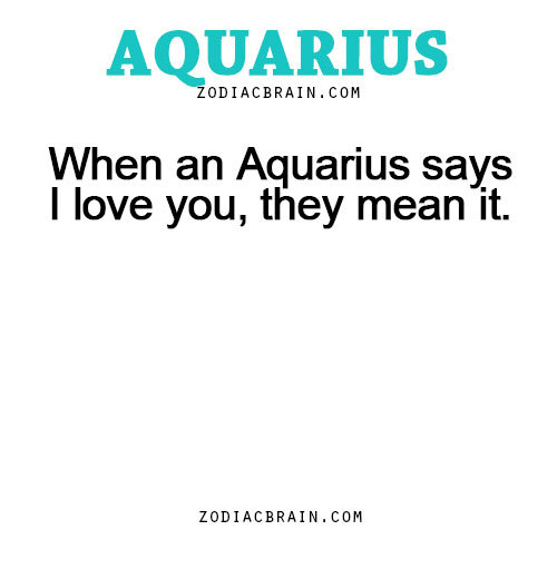 zodiacbrain:  When an Aquarius says I love you, they mean it.