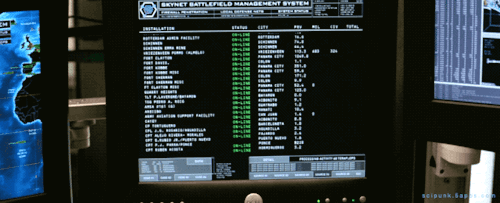 Terminator 3: Rise of the Machines (2003)SKYNET BATTLEFIELD MANAGEMENT SYSTEM