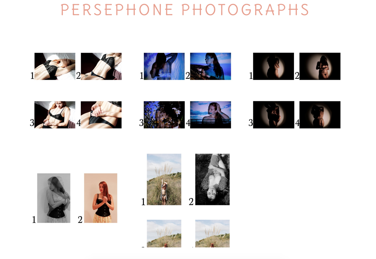 nakedpersephone:  Sending some prints today so UPDATED MY LITTLE PRINT SHOP!! The