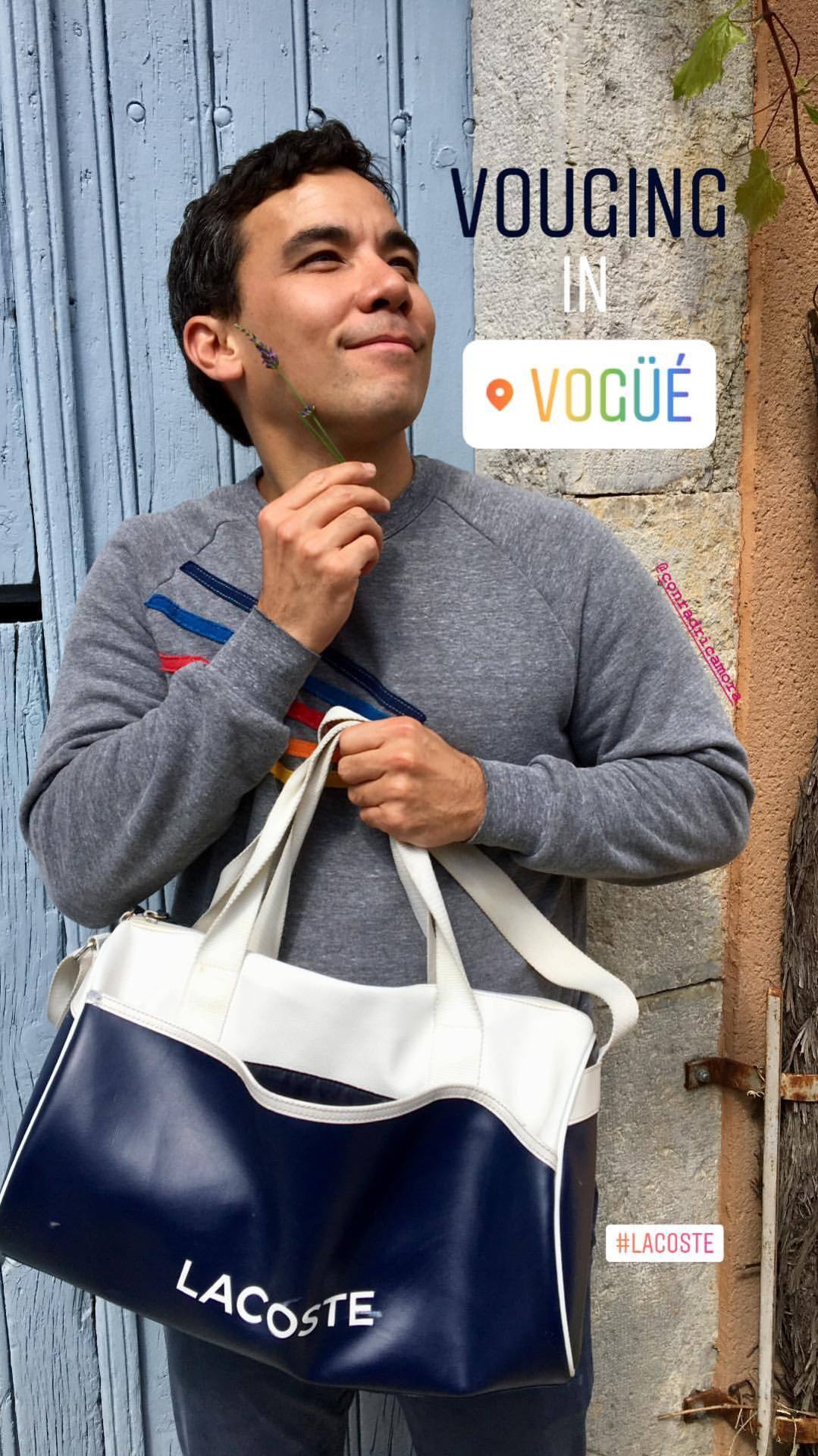 dailyconradricamora: Conrad Ricamora and Joshua Cockream | via Josh’s IG Stories