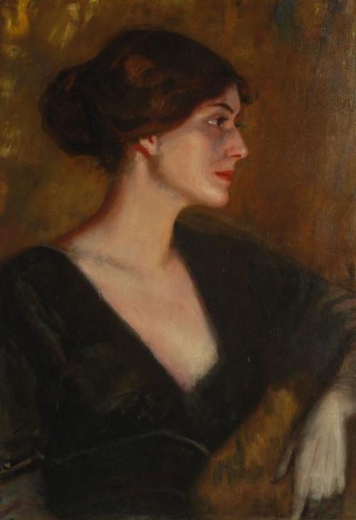 Portrait of Neysa G. Cheney, Albert von Keller