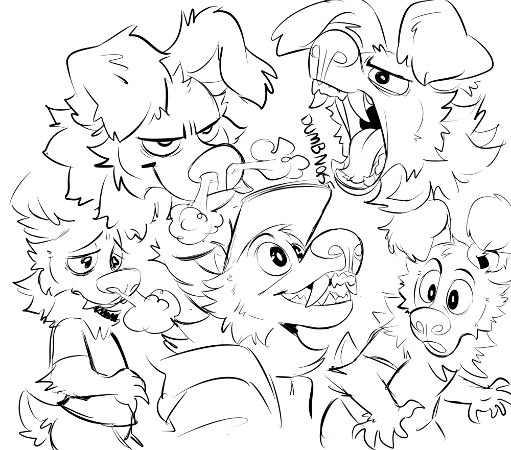 jubilatio: some doodlies and also gift stuff! 