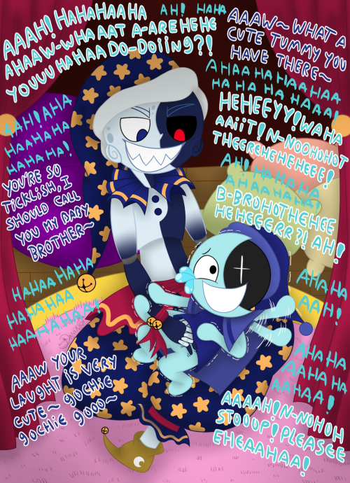 Moondrop And Astro Mini Tickling Comic