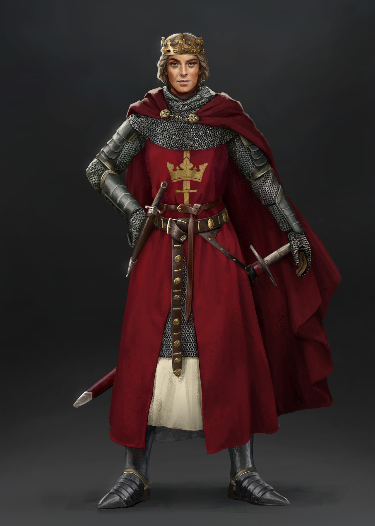 spader7:    Here’s my final submission for the King Arthur artstation challenge,