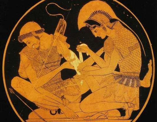 a-cornucopia-of-mythology:  mythology + greek alphabet: Ἀχιλλεύς 