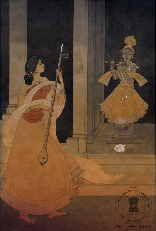 Meera Bai by Kshitindrnanath Majumdar, Bengal