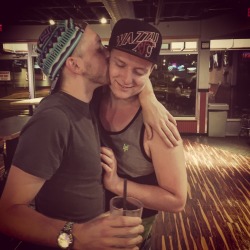 love-for-boys:  This is me, jasonrevisited, kissing my partner in crime on his 21st birthday. We’ve known eachother for years but he finally said yes 14 months ago. It’s been a crazy year, and I’m really excited to see what’s next!