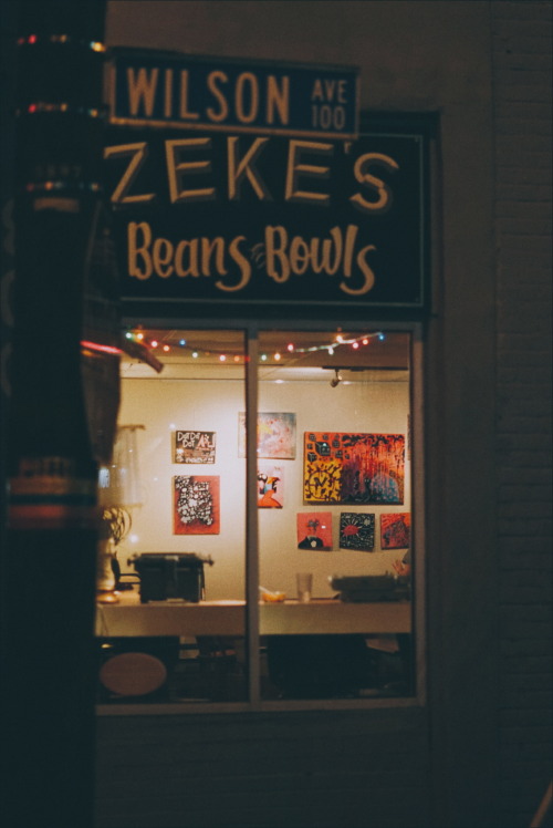 From Dec 2nd - Jan 2nd I will be showcasing my DOTDOTDOTART…! at Zeke’s Beans & Bowls. Come out 