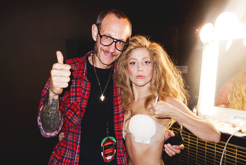 heisamonster-deactivated2014021:  Terry and Gaga 