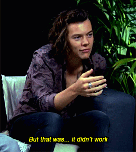 hsoneandonly-blog:Interviewer: I’m sorryHarry: It’s okay, we’ll take that bit out