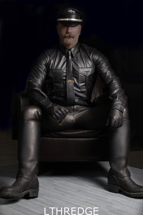“He Sits, He Waits” // Oct 2016 // Full Leather Series