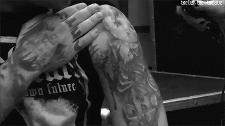 valley-doll: Josh’s tattoos by Ryan