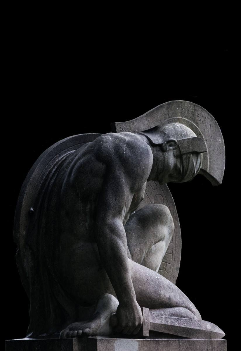 misterlemonznext:  ancientorigins: Achilles in the Rain MisterLemonzNext |  https://MisterLemonzNext.tumblr.com/Archive