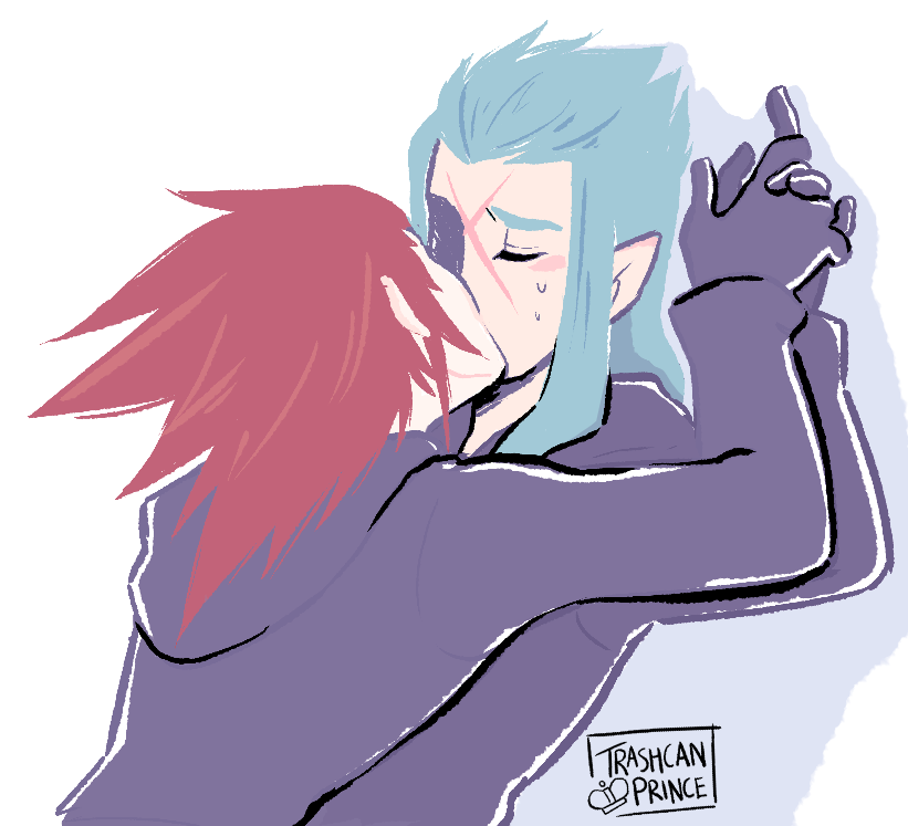 trashcanprince:  KH couple requests from twitter ✨